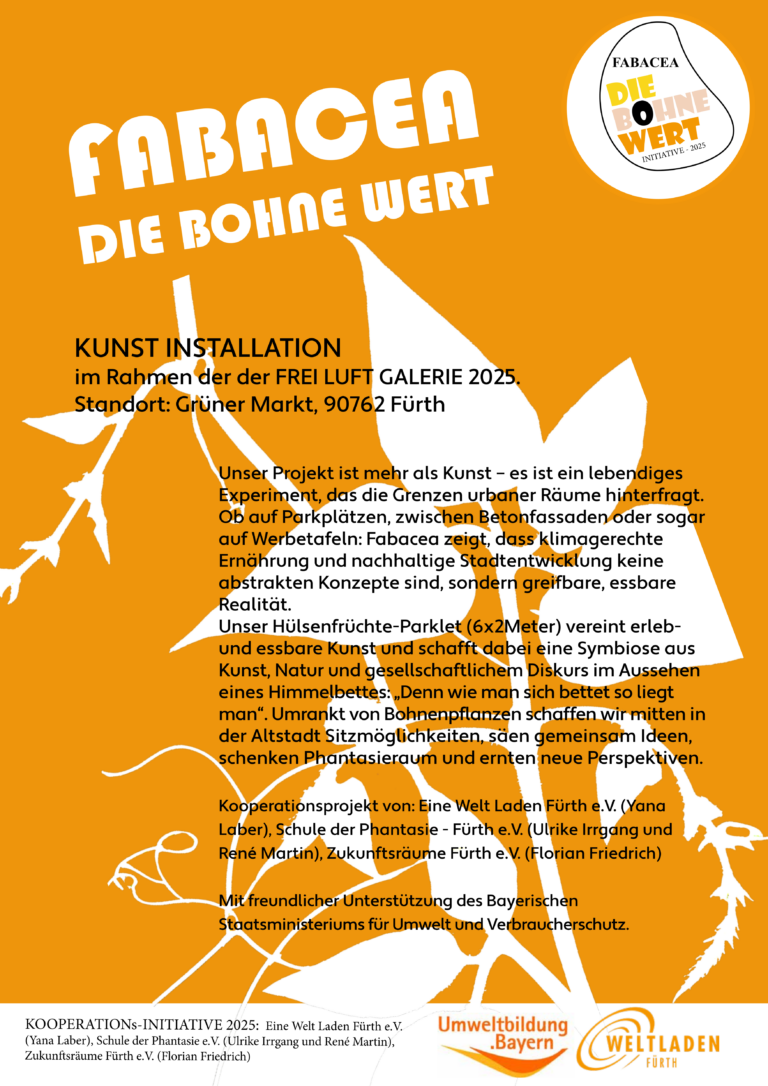 A3-Plakat -FABACEA - Die Bohne wert - 2